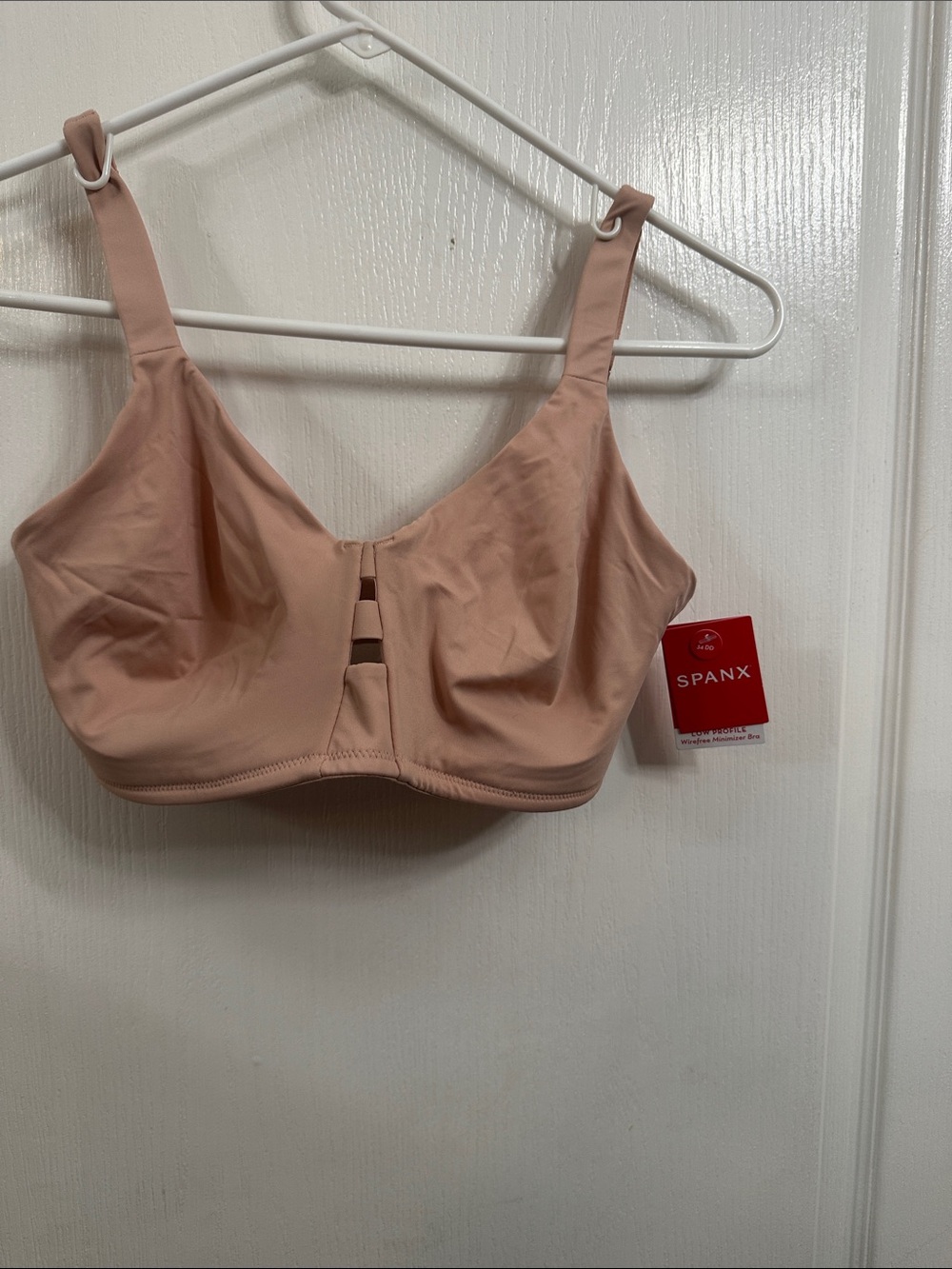 SPANX Blush Wireless Support Bra in Light Nude